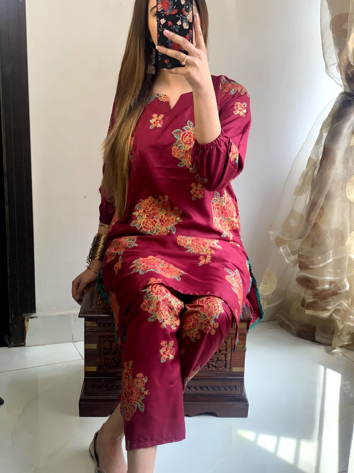 Noor-e-Gull printed 2pcs