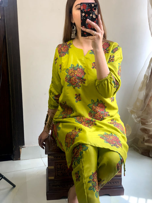 Noor-e-Gull printed 2pcs